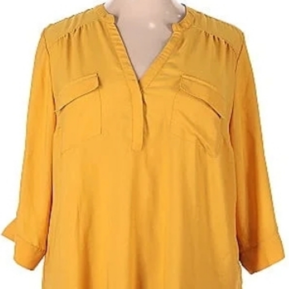Yellow Harper Torrid Blouse